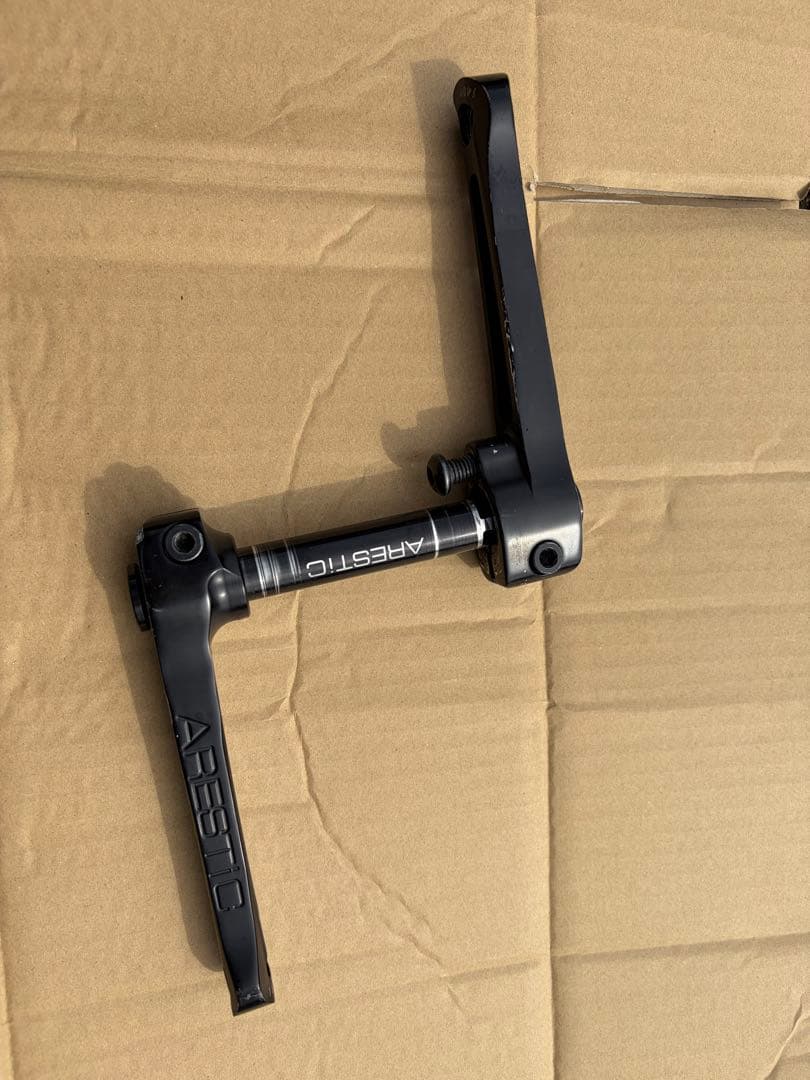 bmx フラット　ARES 3pcアルミクランク