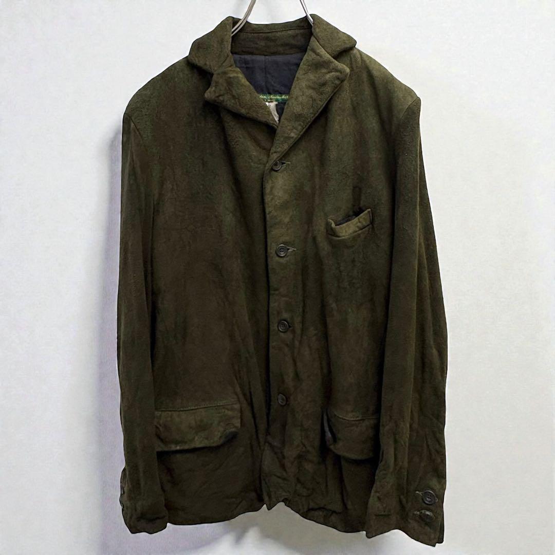 Paul Harnden ポールハーデン レザー スウェード ジャケット L
