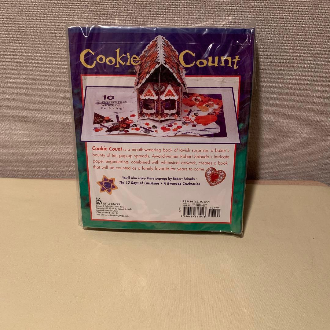 Robert Sabuda／Cookie Count  Pop-Up 洋書