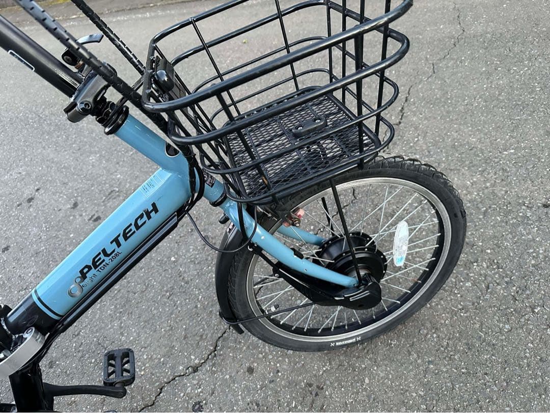 peltech208 折りたたみ電動アシスト自転車