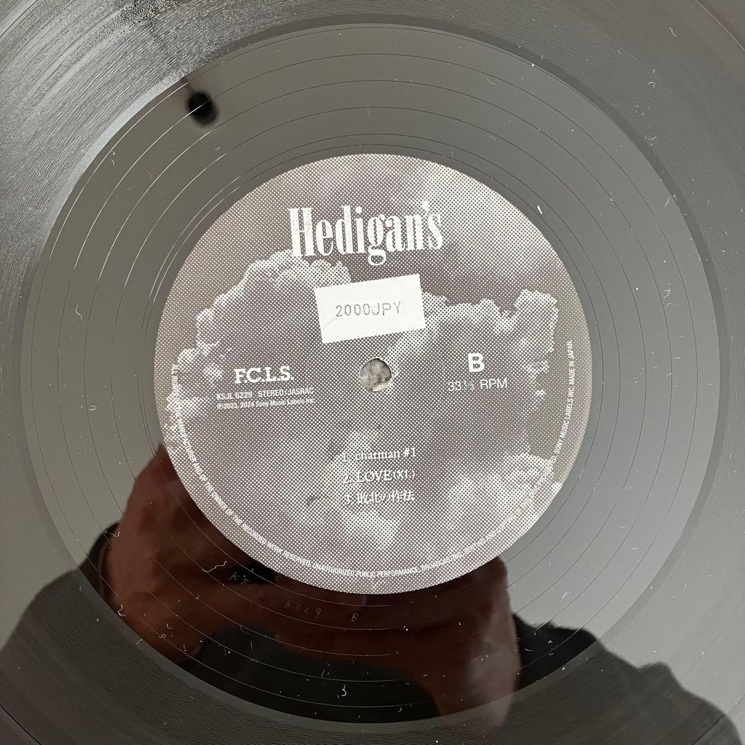 Hedigan's 2000JPY アナログレコード LP