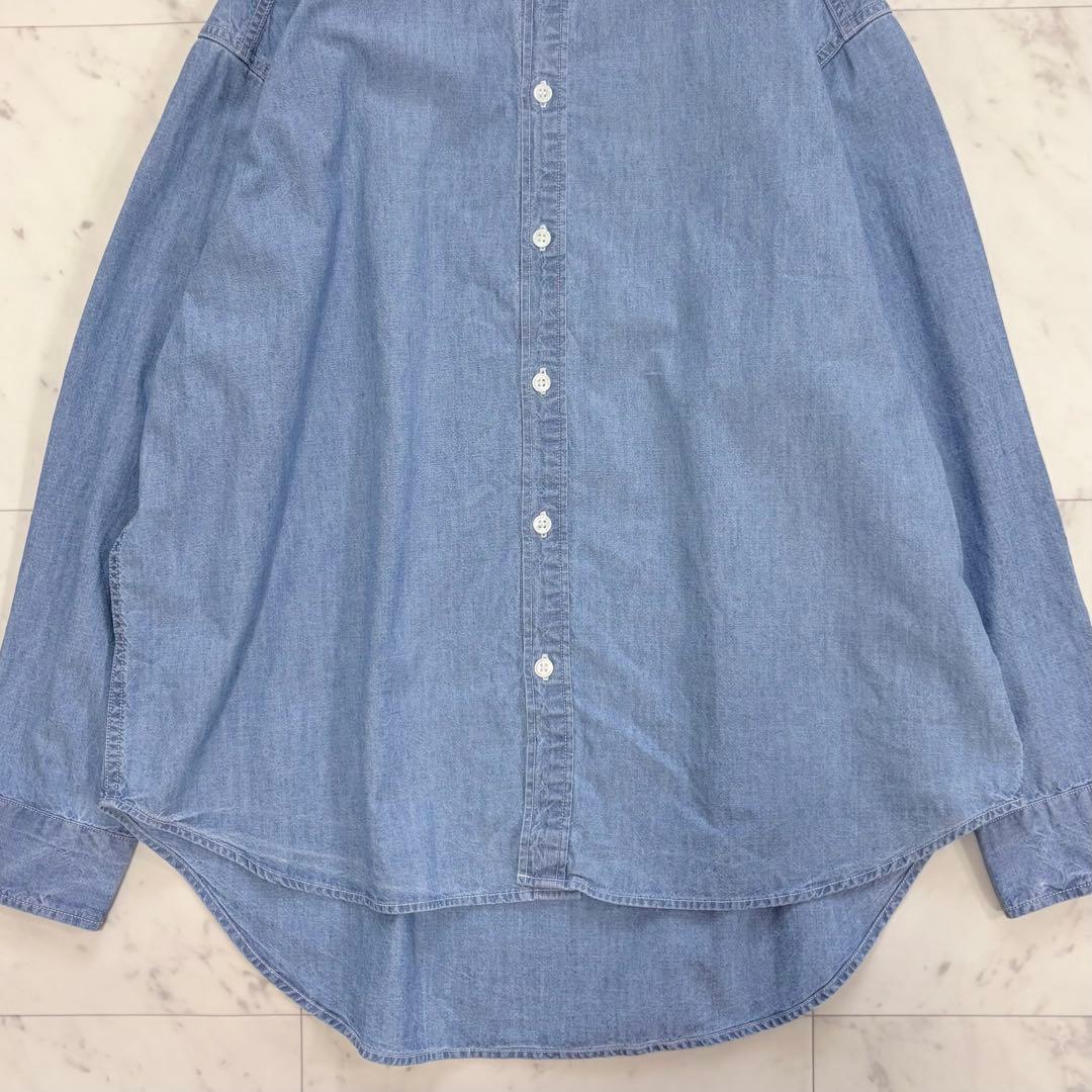 美品✨フレームワーク　ダンガリーシャツ　デニムシャツ　オーバーサイズ　ゆったり