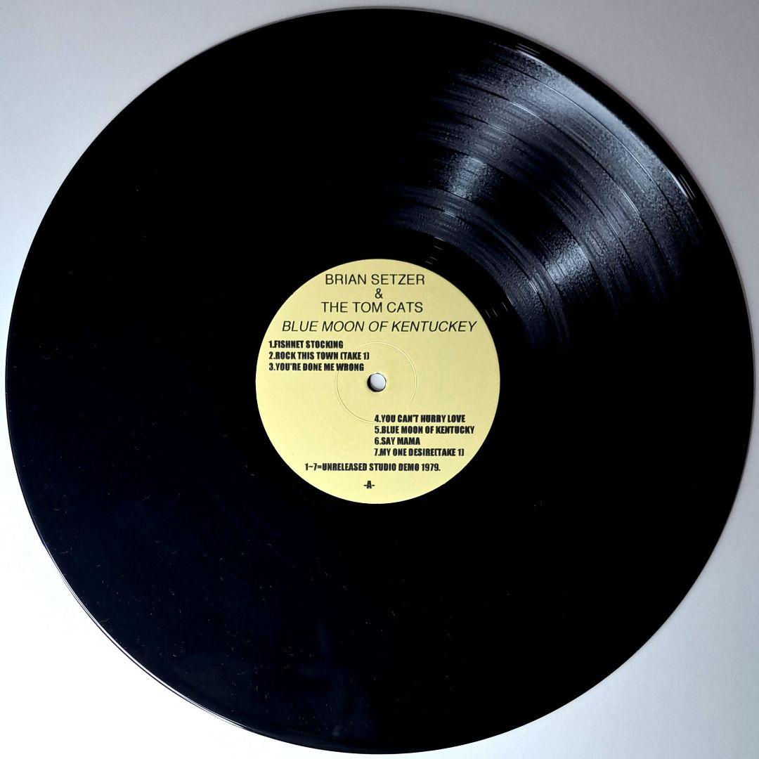 レア音源　BRIAN SETZER & THE TOM CATS　LP　レコード