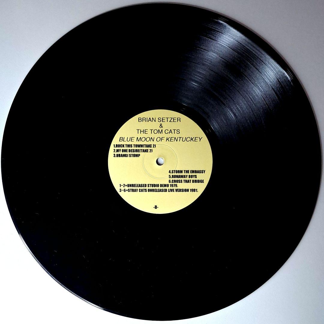 レア音源　BRIAN SETZER & THE TOM CATS　LP　レコード