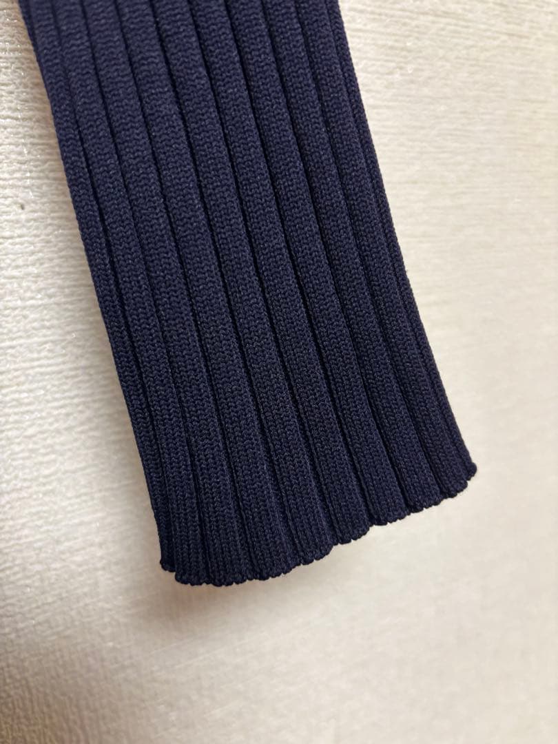 【美品】プラステ　ホールガーメント®ニットフレアワンピース（長袖）