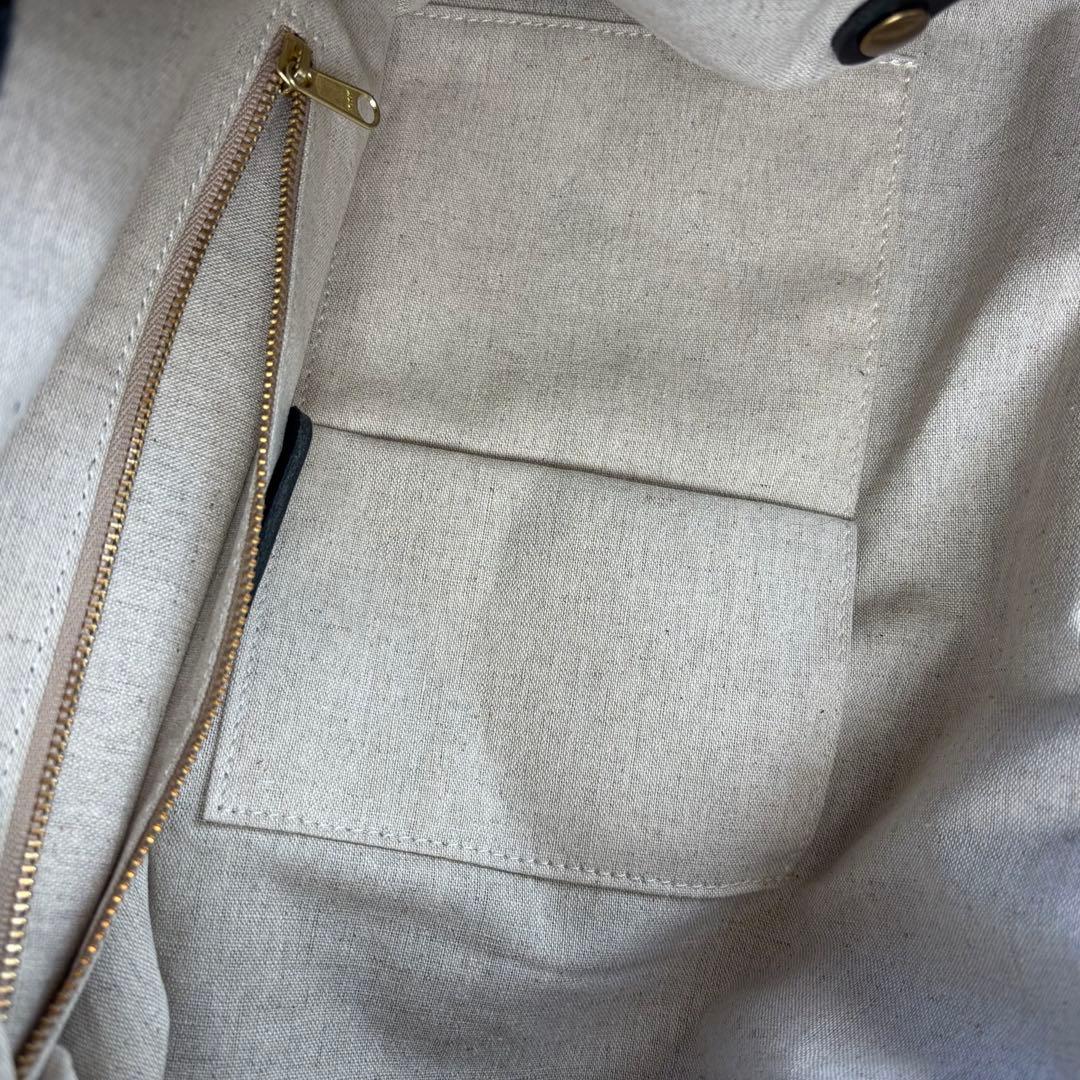 ✨極美品✨ Ense アンサ トートバッグ 肩掛け レザー A4 ビジネス 黒