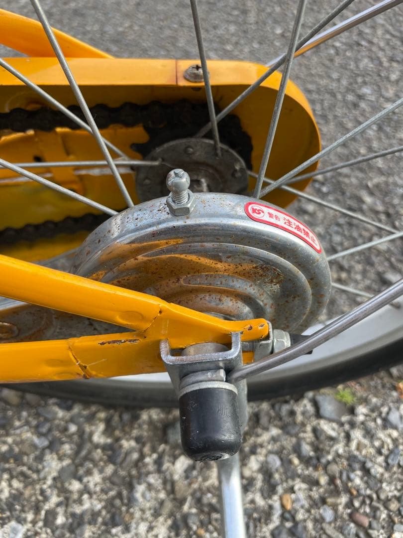 無印良品 キッズ用16型自転車 補助輪・バー スタンド付き