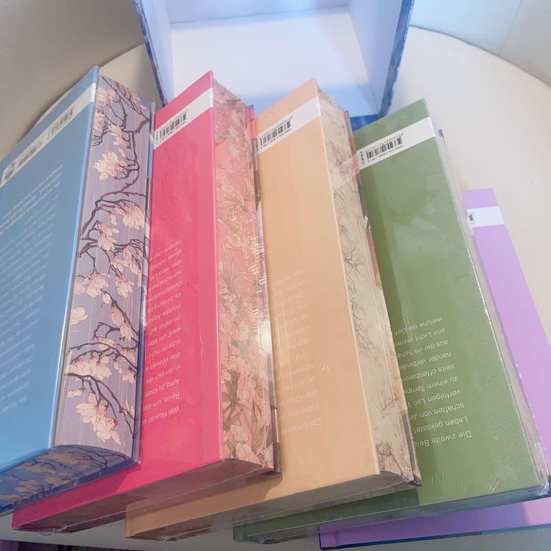 【レア美品】魔道祖師 ドイツ語版 小説全巻収納ボックス付き