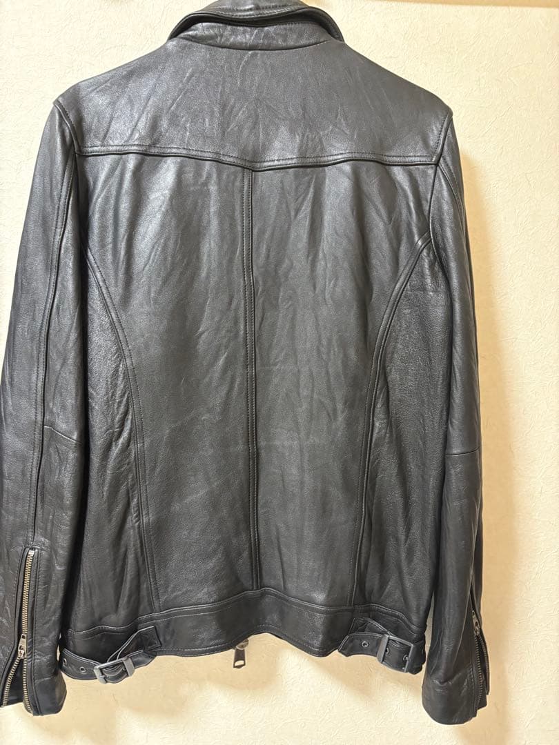 JACKROSE ジャックローズ　サイズ4 ラムレザー シングル ジャケット美品