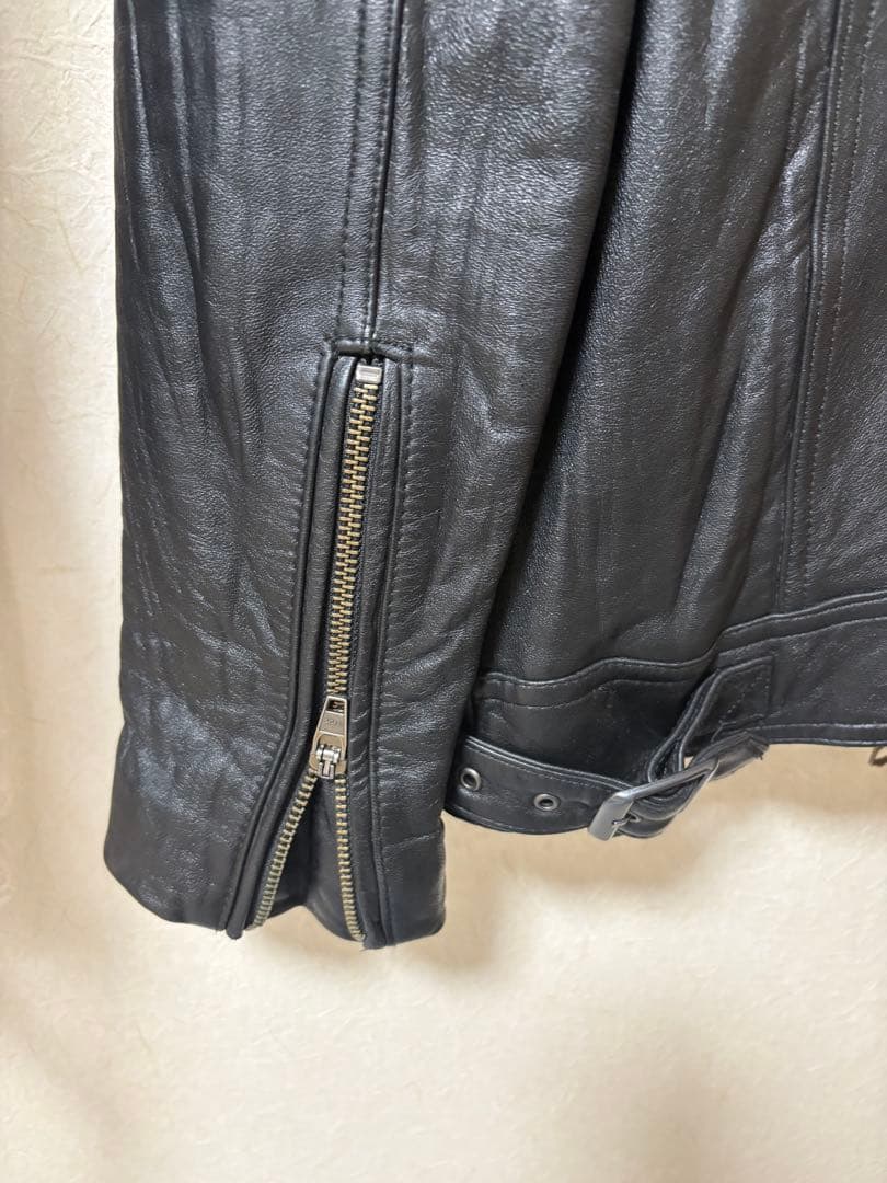 JACKROSE ジャックローズ　サイズ4 ラムレザー シングル ジャケット美品