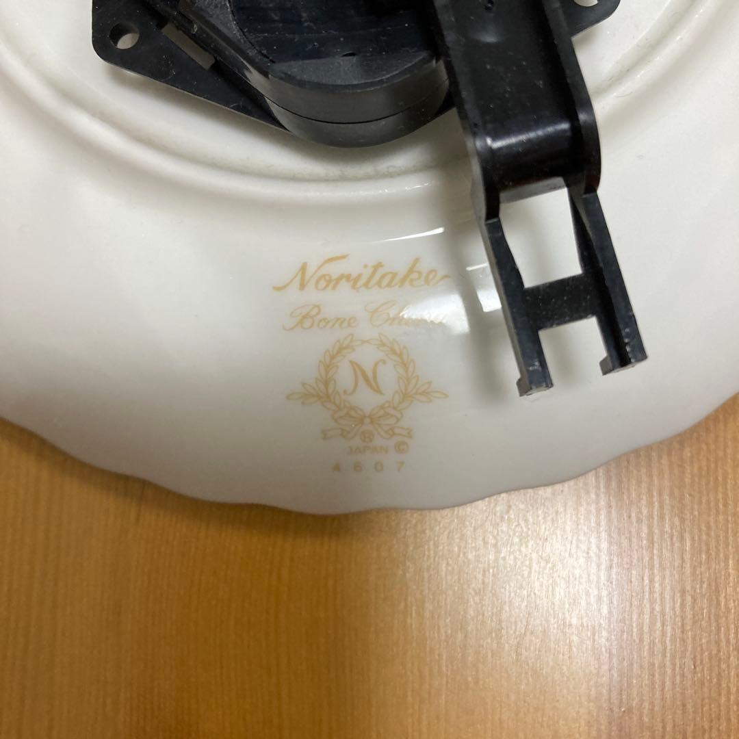 【レア】極美品　ノリタケ　Noritake 振り子時計　置き時計　ローズ柄
