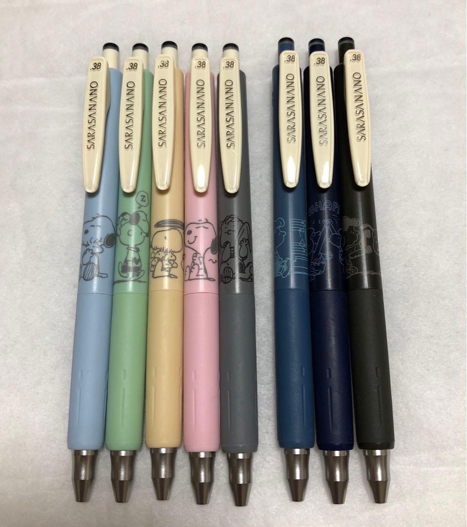 スヌーピー サラサナノ　サラサクリップ　16本セット　サラサ　数量限定　ゼブラ