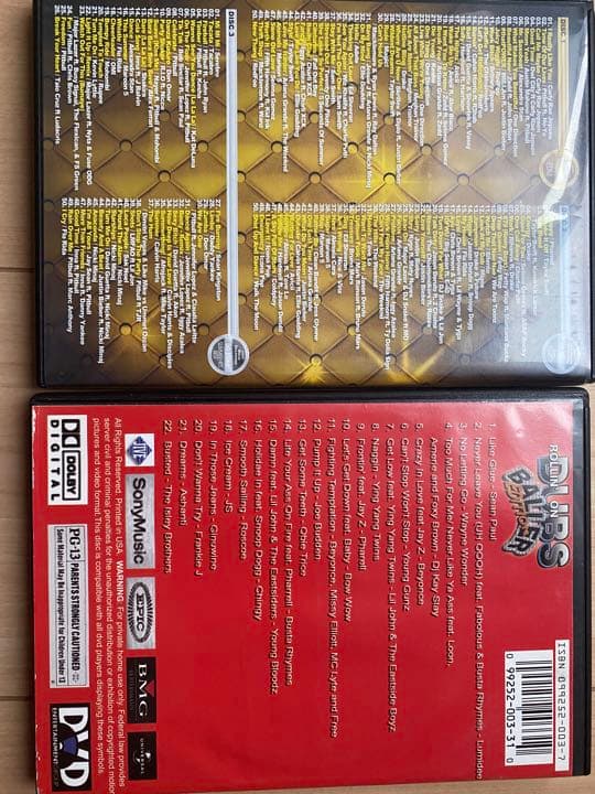 HIPHOP R&B レゲエ　クラブミュージック　DVD MIX