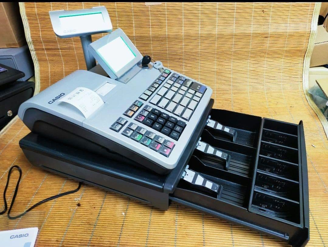 カシオレジスター　TE-2700　フル設定込み　PC連携　25022700