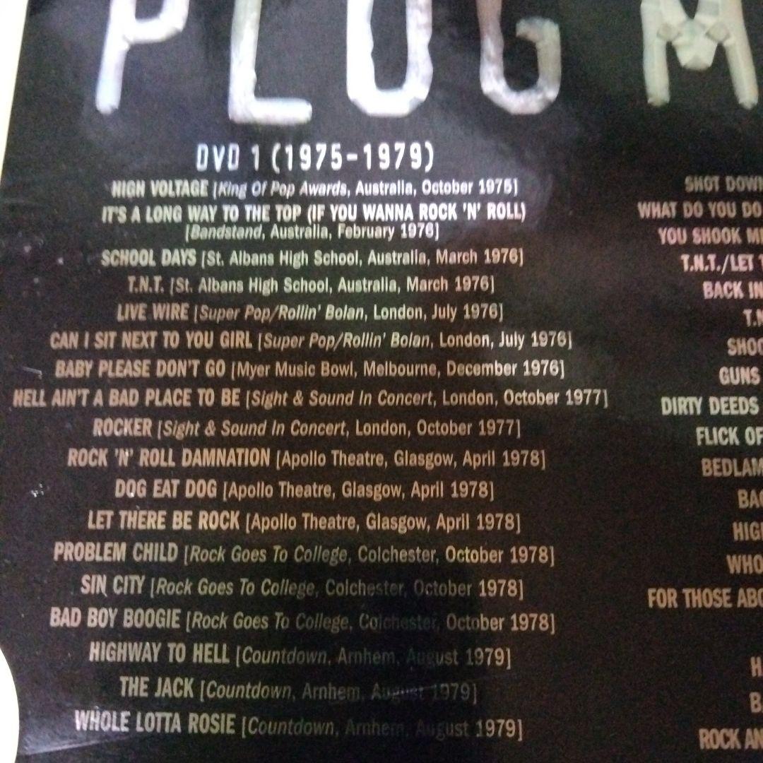 AC/DC PLUG ME IN DVD2枚セット歌詞カード付き