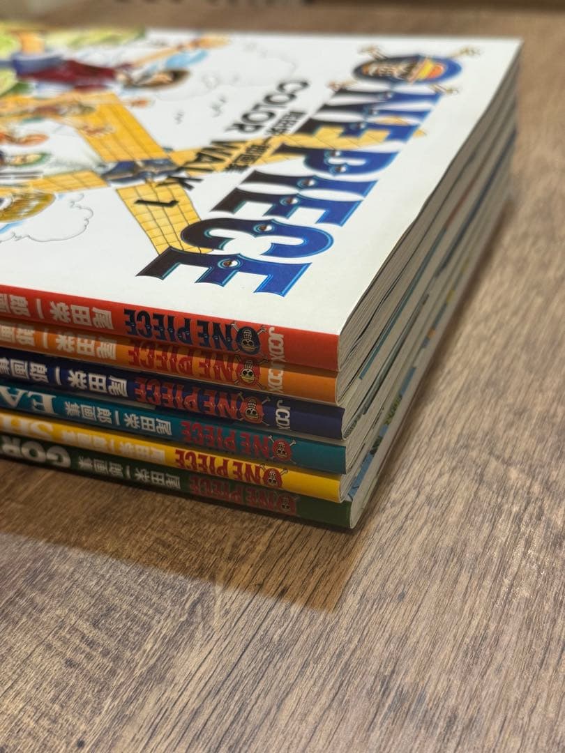 ONE PIECE ワンピースイラスト集 尾田栄一郎画集 1〜6巻