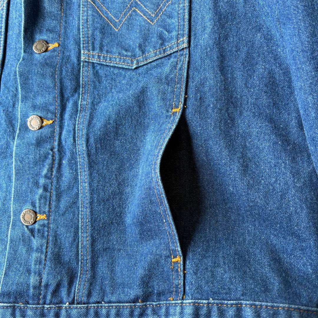 90’s USA製 Wrangler 74145 濃紺 デニムジャケット XL