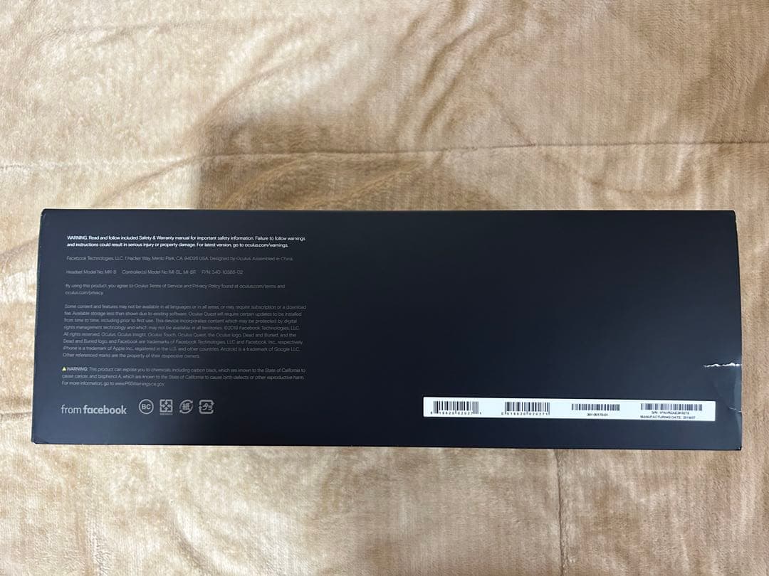 [中古] [動作確認済]  Quest 箱あり