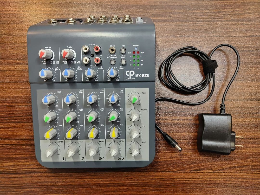 Classic Pro MX-EZ6 アナログミキサー
