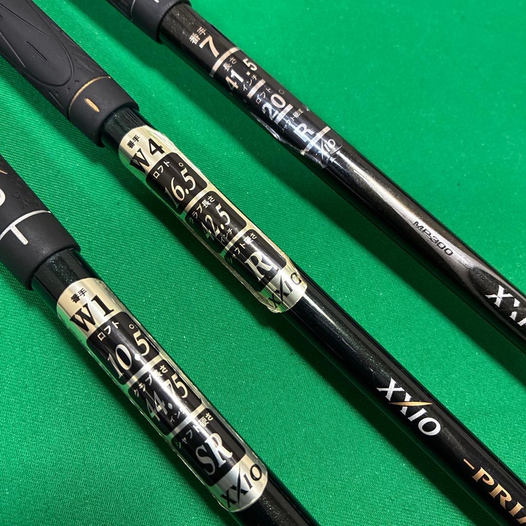 XXIO PRIME SP400ドライバー＋PRIME4W＋7W‼️3本セット●