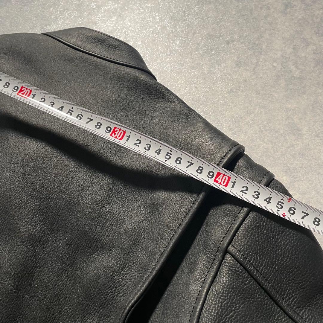 【極美品】KADOYA カドヤ EURUS シングルライダース 牛革 黒 L