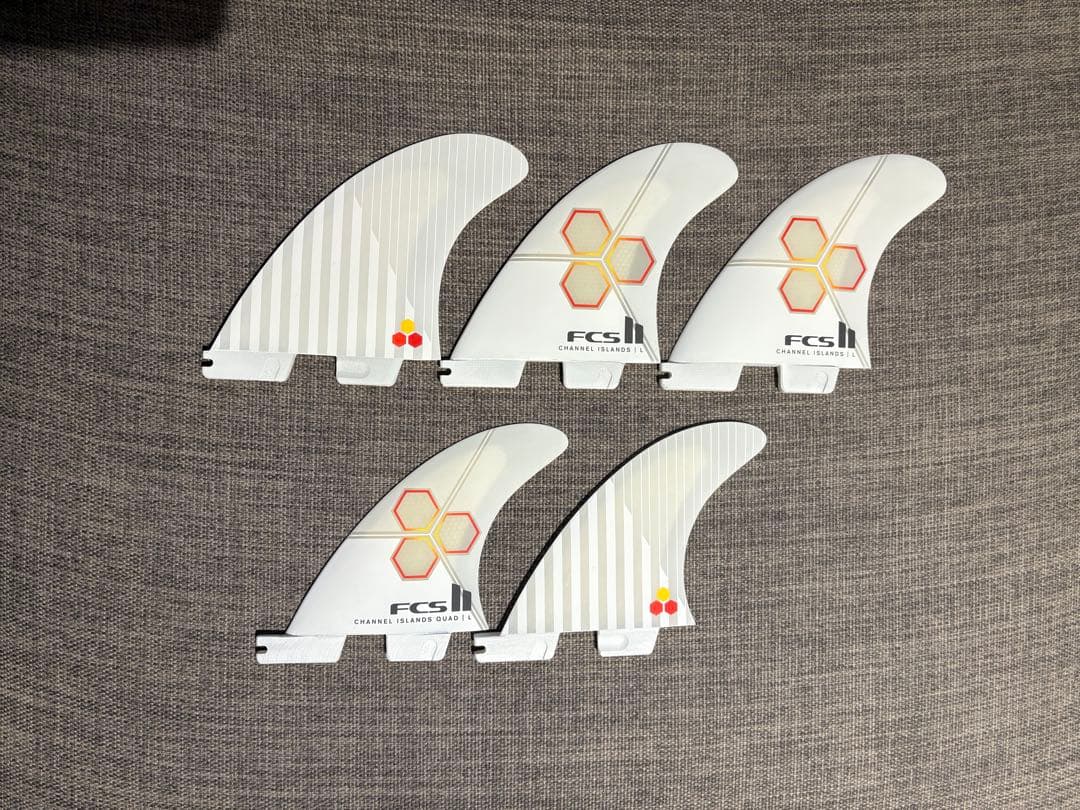 【新品】FCS2 Channel s L Tri/Quad Fin