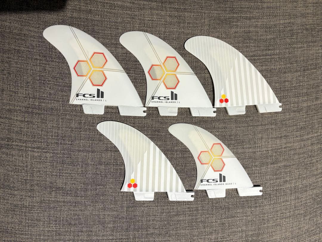 【新品】FCS2 Channel s L Tri/Quad Fin