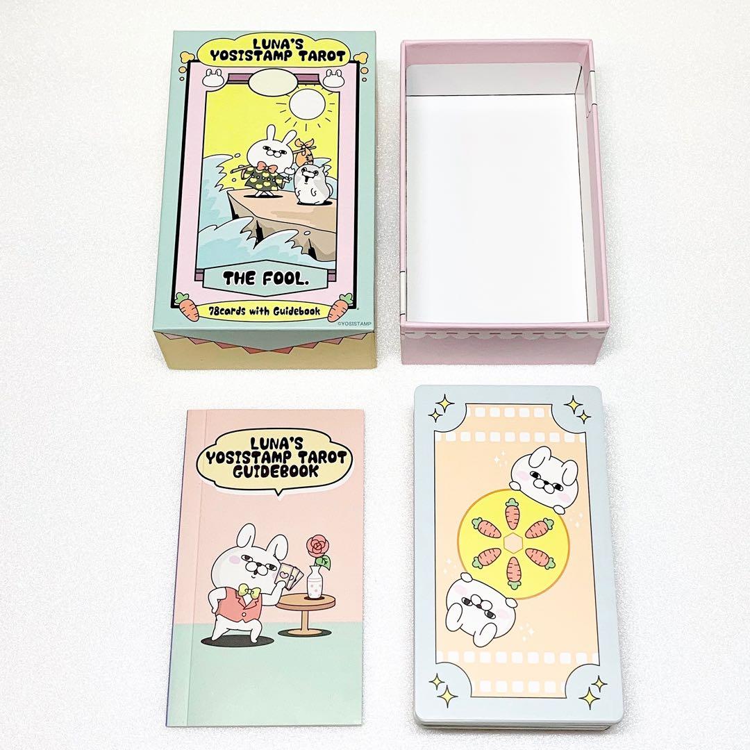 正規品 ルナズ ヨッシースタンプ うさぎ100% タロットカード tarot