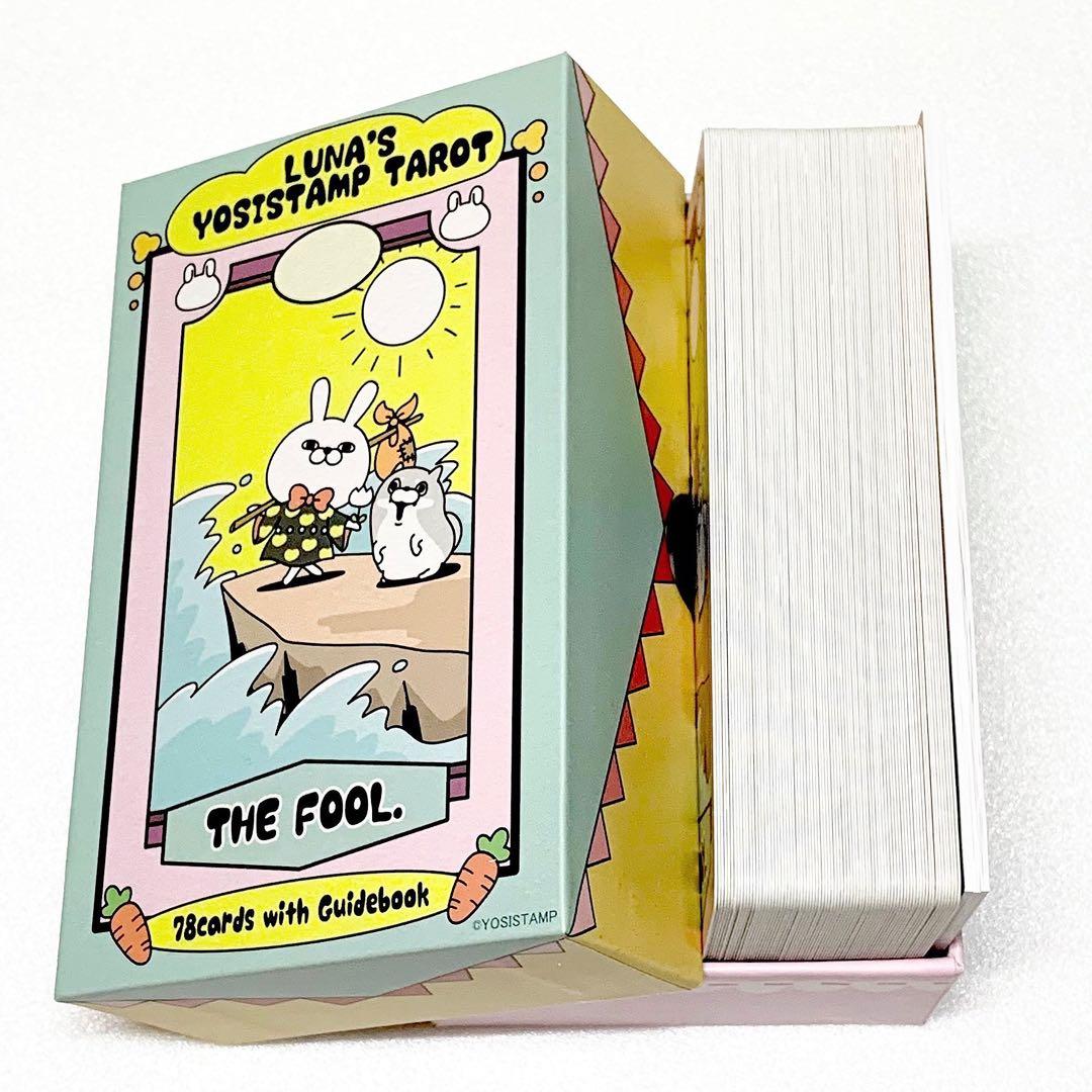 正規品 ルナズ ヨッシースタンプ うさぎ100% タロットカード tarot