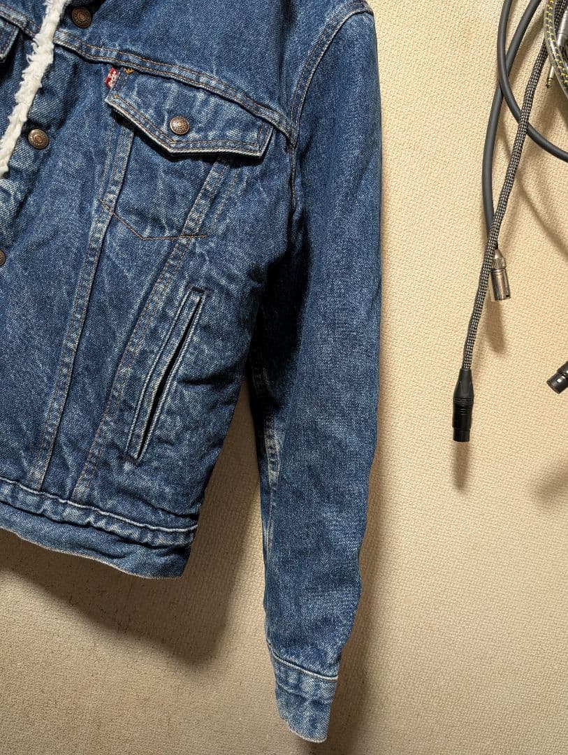 90年代 USA製 Levi's 70608 ボアジャケット M 38 シェルパ