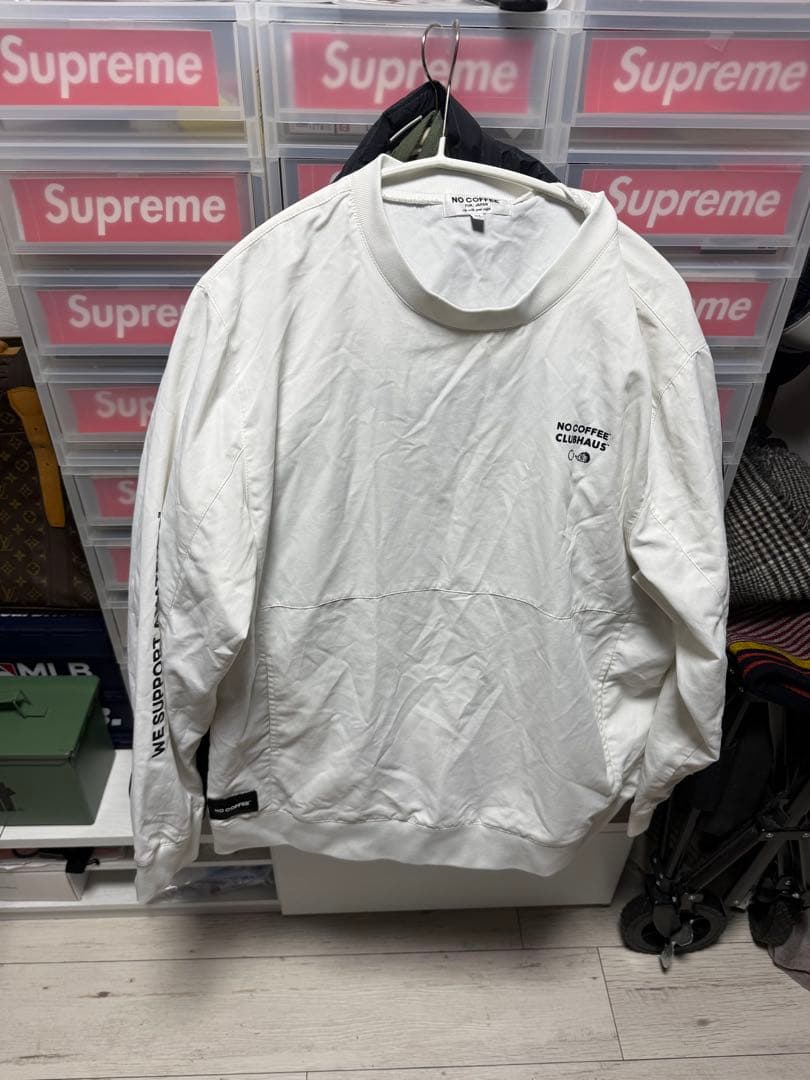 NO COFFEE NO GOLF™ XL ホワイトナイロン