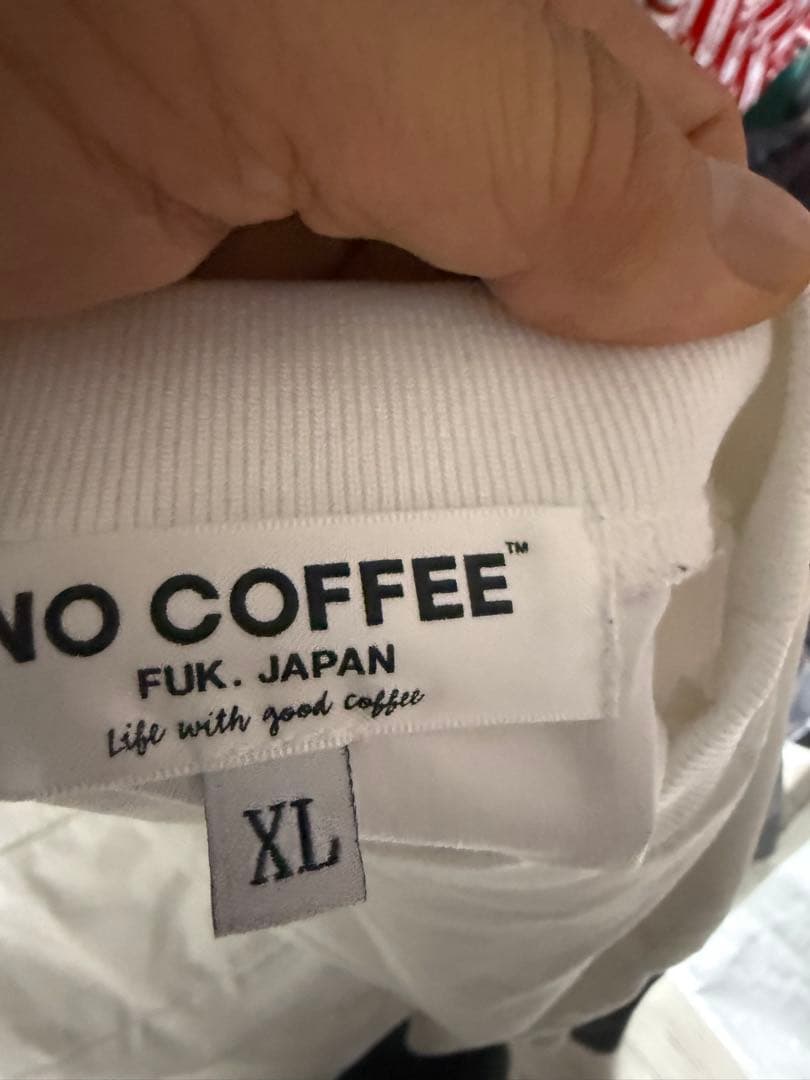 NO COFFEE NO GOLF™ XL ホワイトナイロン