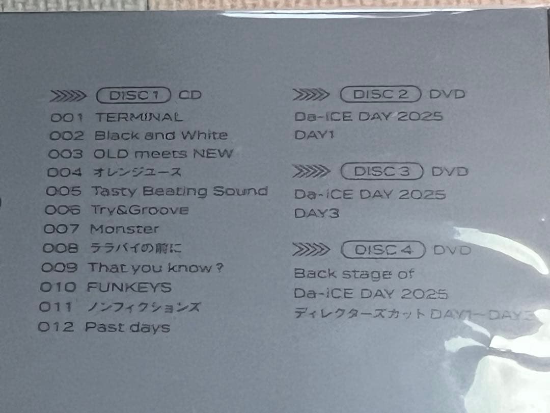 まりじゅりDa-iCE Terminal 豪華盤 CD＋3DVD アルバム