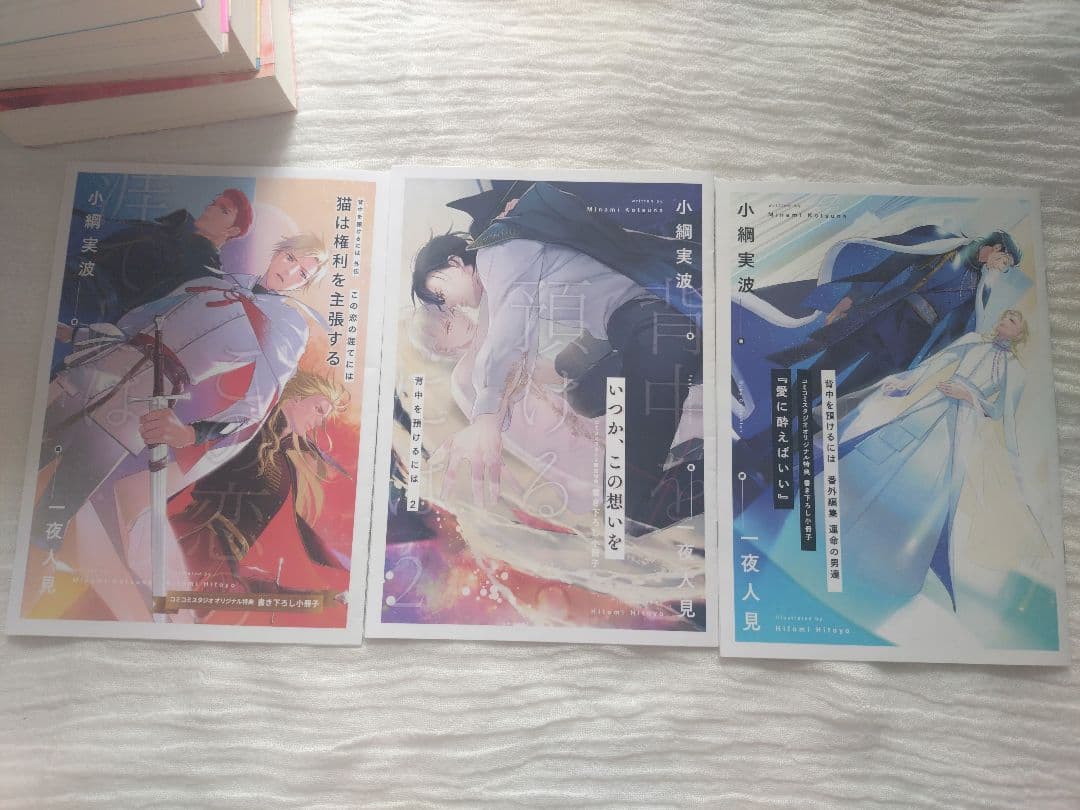 BL 小説 背中を預けるには 完結全5冊 特典つき