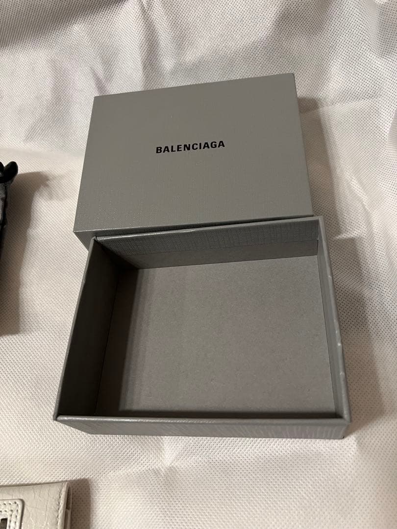 BALENCIAGA ホワイト キーケース　白　バレンシアガ