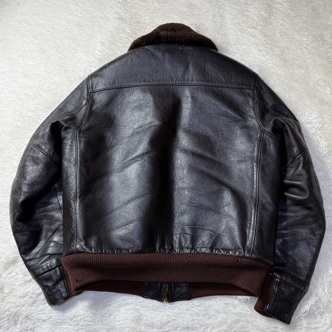 【名作】80s L.L.Bean G-1 フライトジャケット ゴートスキン 42