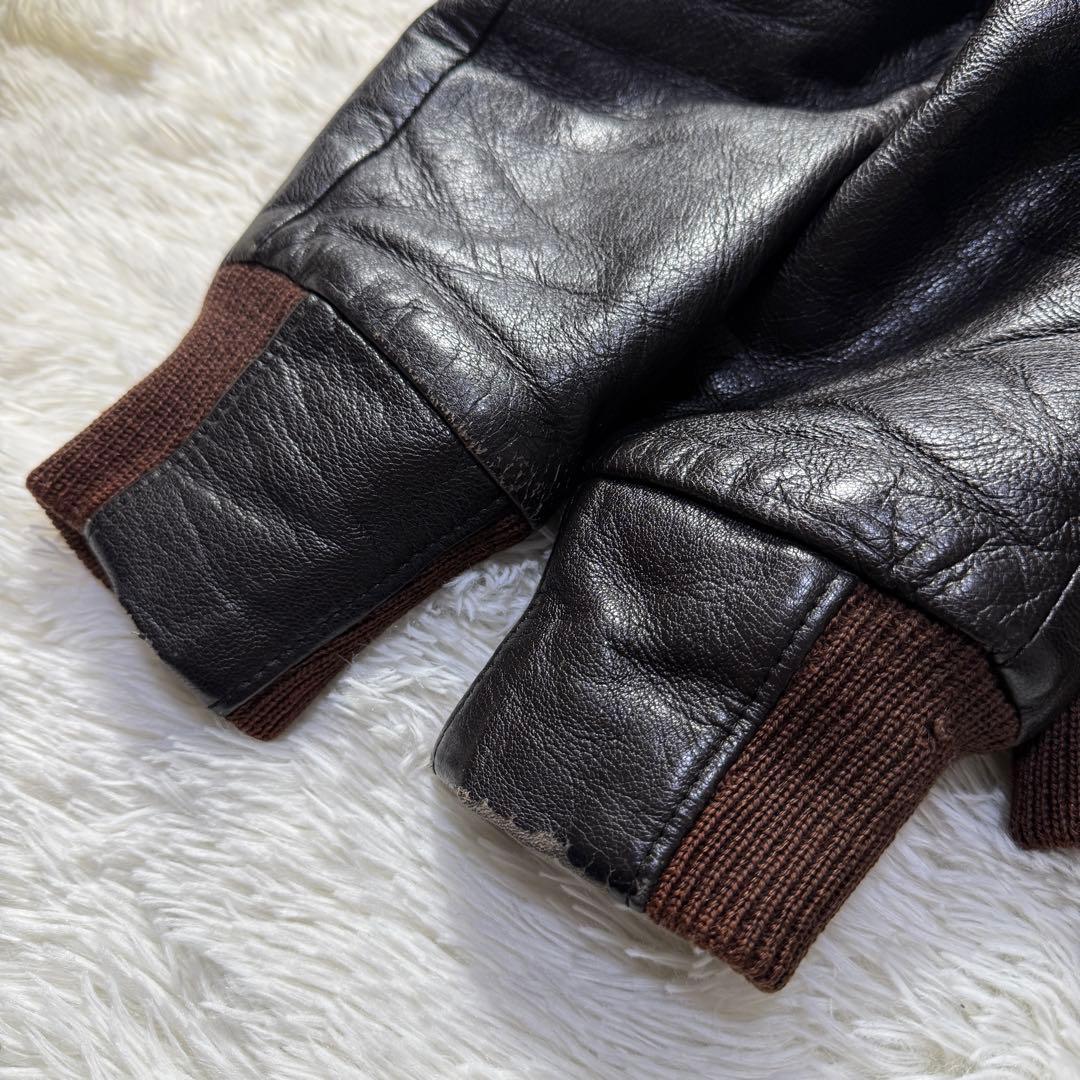 【名作】80s L.L.Bean G-1 フライトジャケット ゴートスキン 42