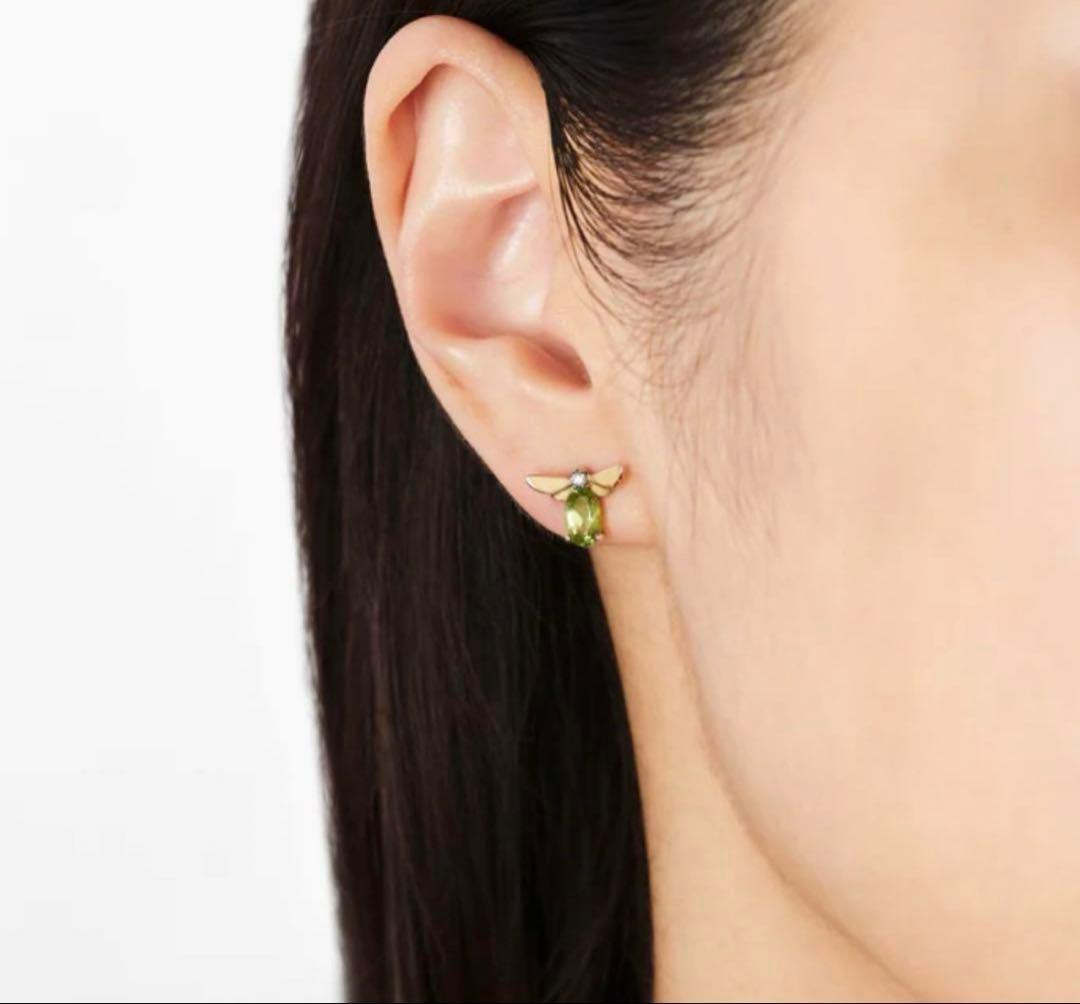 Bijou de M ミツバチピアス（ペリドット） ピアス(片耳用)