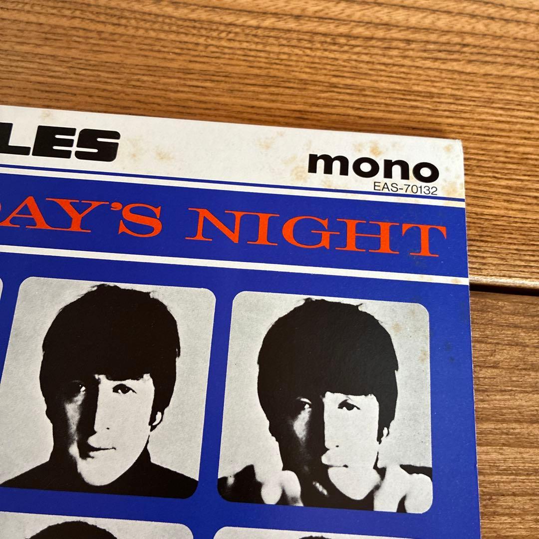 THE BEATLES 『A Hard Day's Night 』 赤盤帯付