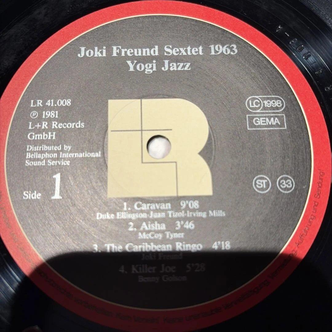 [レコード] Joki Freund Yogi Jazz LP ヨギジャズ