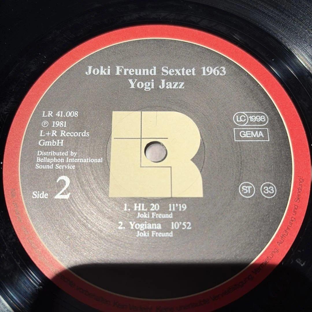 [レコード] Joki Freund Yogi Jazz LP ヨギジャズ