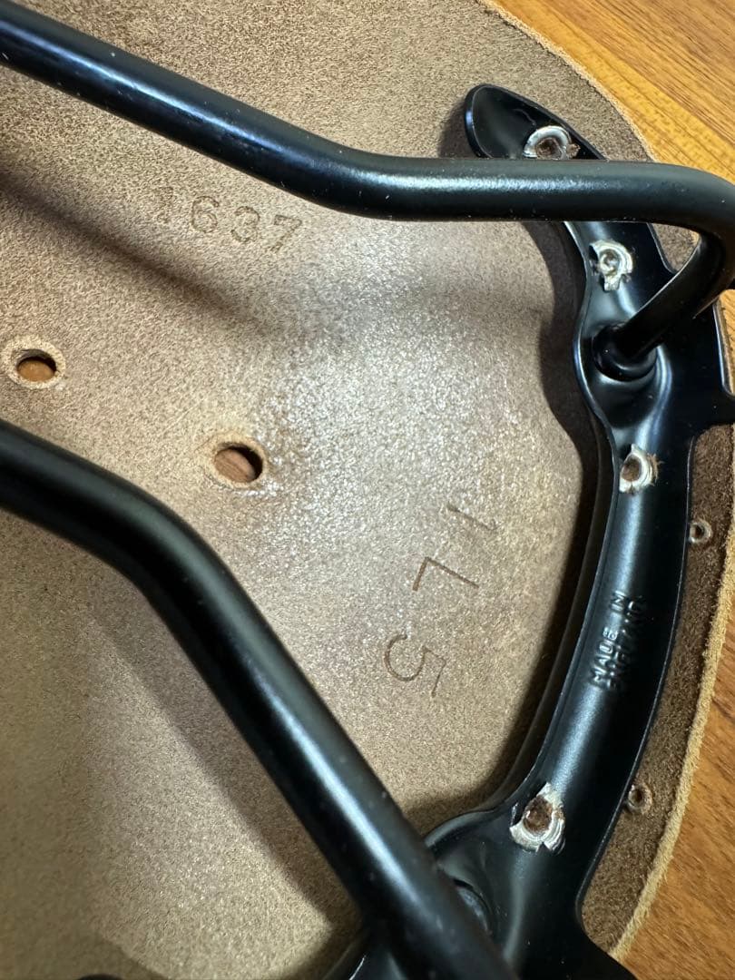 BROOKS ブラウンレザーサドル レザーグリップ セット B17