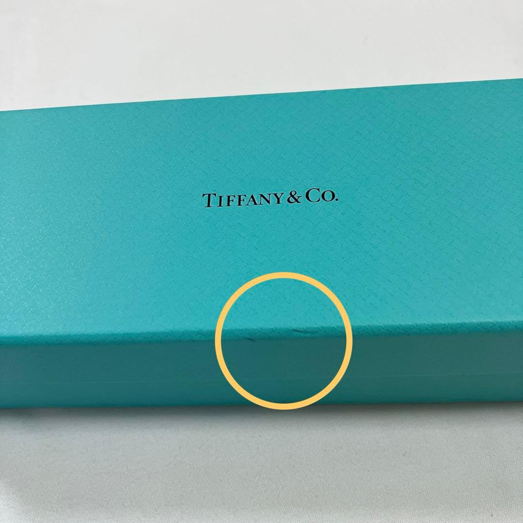 美品　ティファニー　ブレスレット　ケース　空箱　ブルーボックス　リボン付き