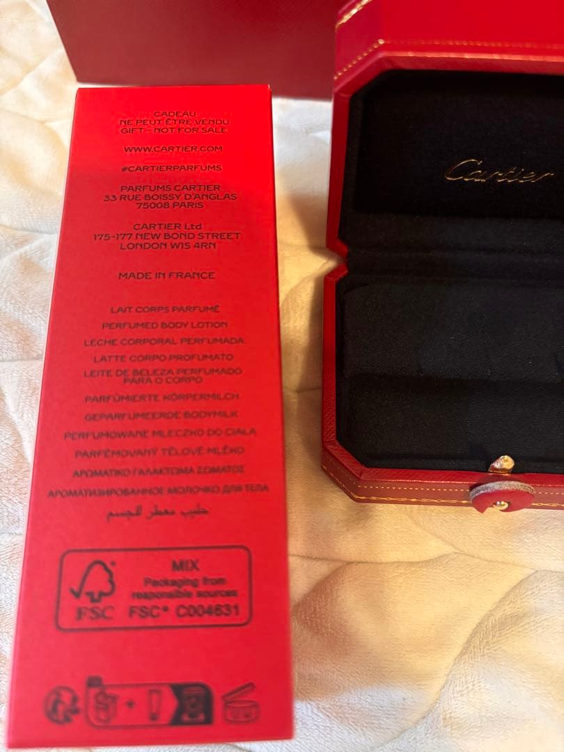 美品☆ Cartier カルティエ 空箱とノベルティセット