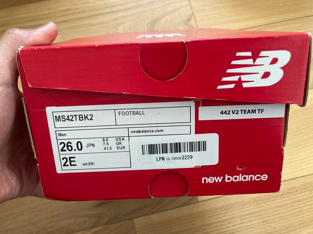 New Balance MS42TBK2 26.0cm ブラック　未使用品