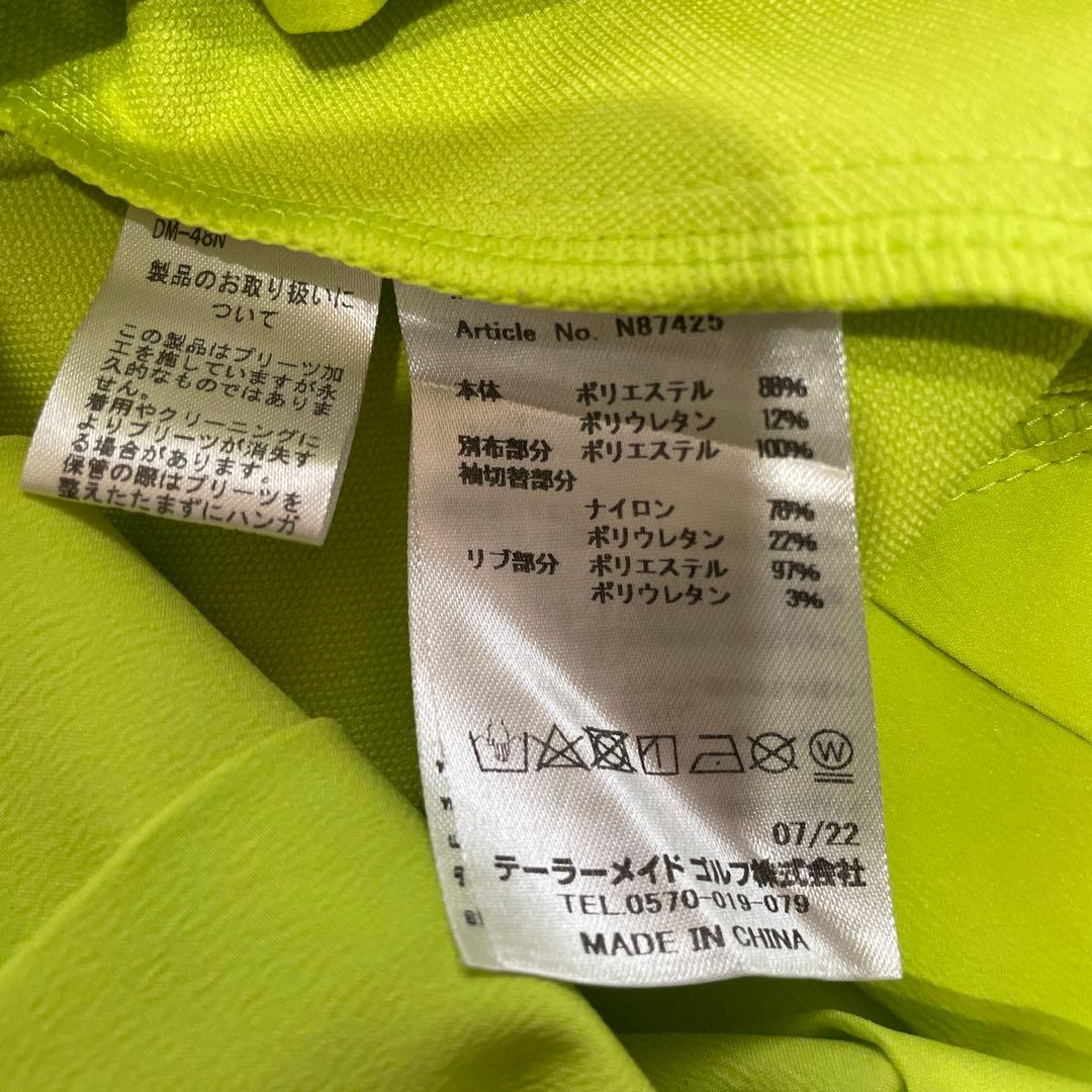 ゴルフウェア【TaylorMade】ツアーTMウィンドジャケット　パーカー　L