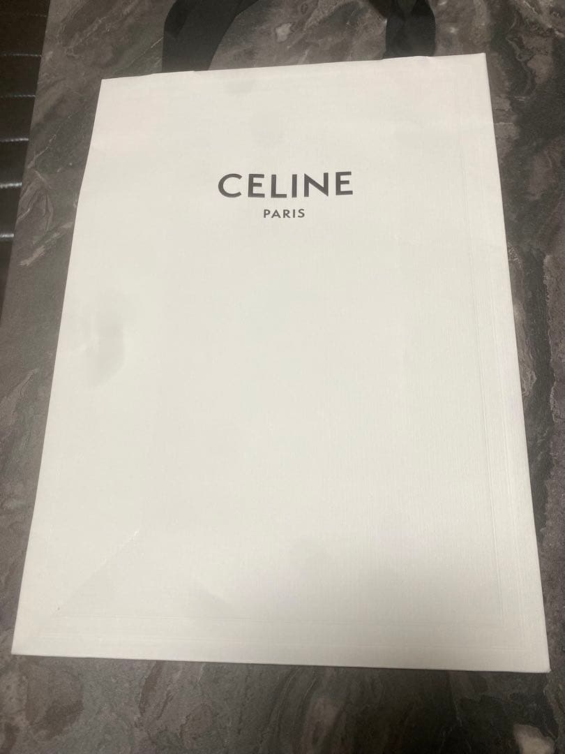 【新品・未使用】正規品CELINE トリオンフ ブラック ニット帽
