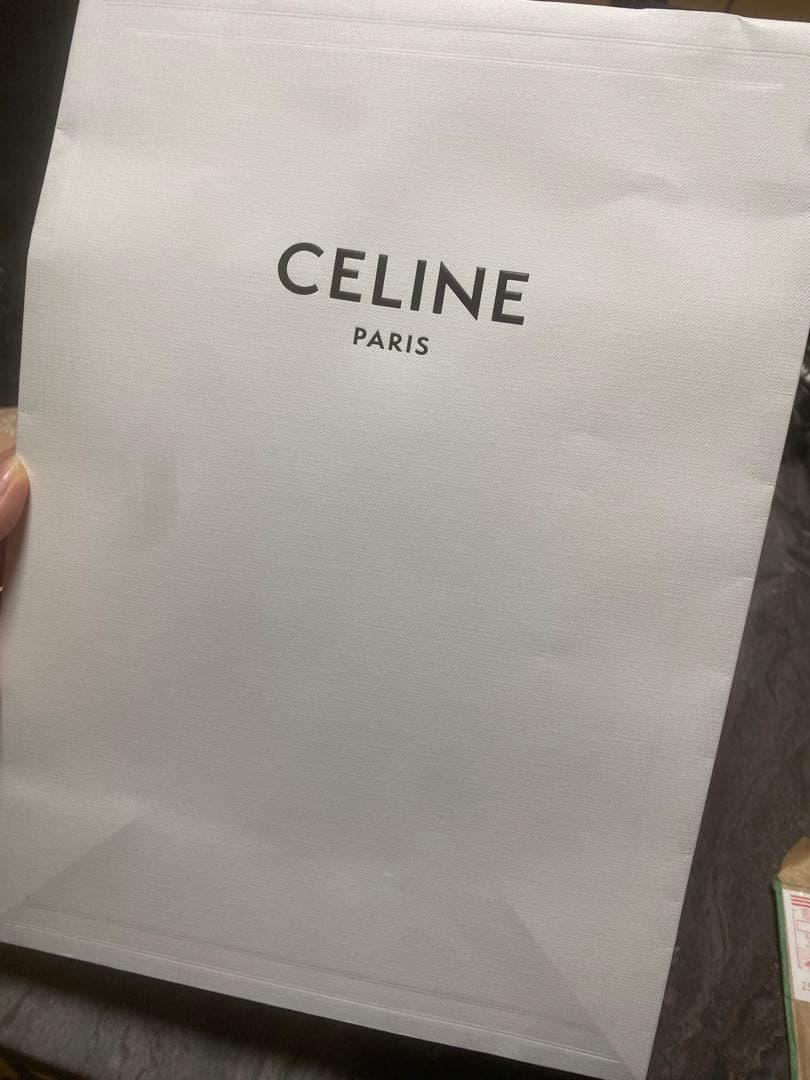 【新品・未使用】正規品CELINE トリオンフ ブラック ニット帽