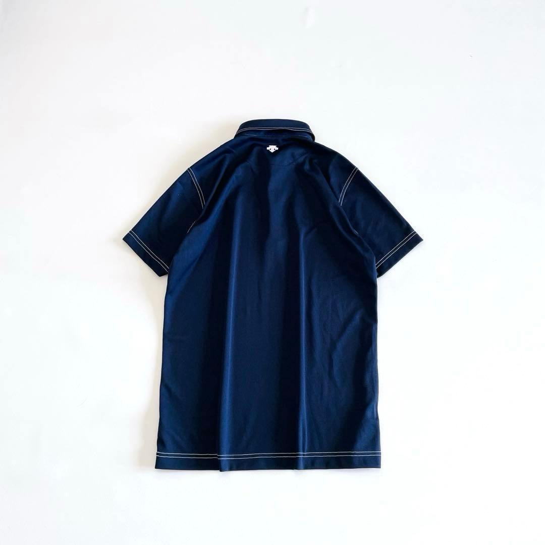 SRIXON by DESCENTE スリクソン　半袖ポロシャツ M ネイビー