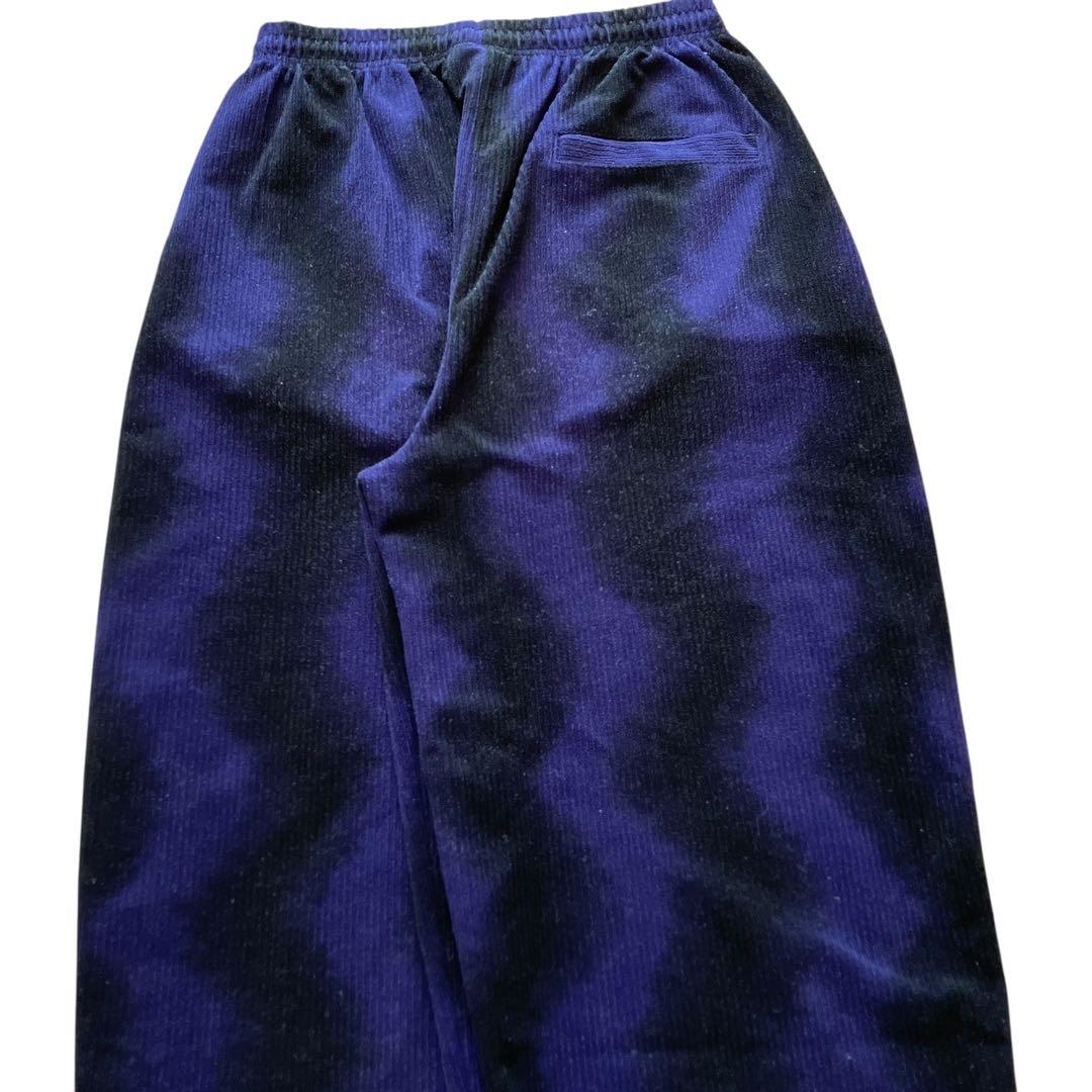 美品90s GALFY コーデュロイセットアップ上下 オンブレチェック B系